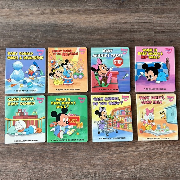 1987 Disney baby books
